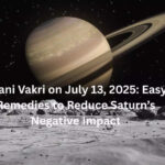 Shani Vakri on July 13, 2025: Easy Remedies to Reduce Saturn’s Negative Impact |