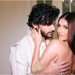 Tara Sutaria glows in gold saree, beau Veer Pahariya stands close in Diwali celebration moments – See pics |
