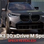 BMW X3 30 xDrive M Sport Pro specs revealed: 20-inch wheels, 258 hp & more